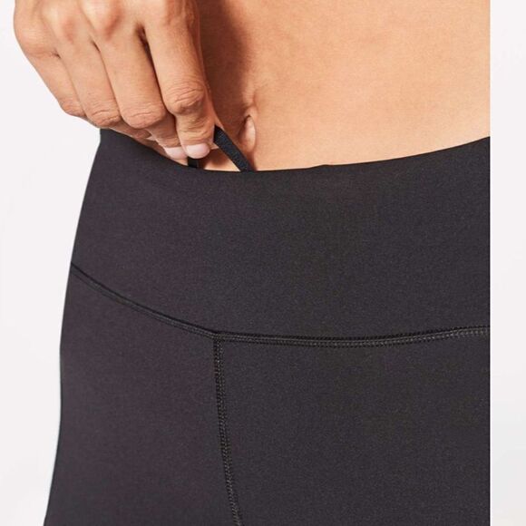 LULULEMON Speed Up Crop Leggings Black Size 6 - Picture 14 of 16